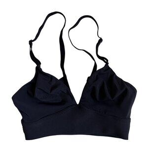 Harper Wilde Triangle Bralette (Black) - Extra Small